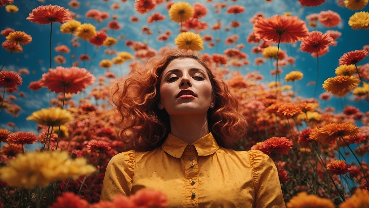 ai generated, woman, flowers-8268592.jpg